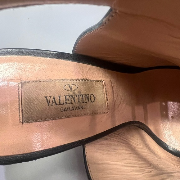 Valentino Black Studded Women's Shoes - Picture 9 of 16